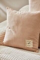 Calma House Capa de almofada Gavema 45x45 bege bege