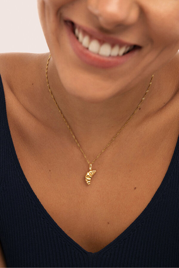 Singularu Charm Croissant Ba&ntilde;o Oro amarillo