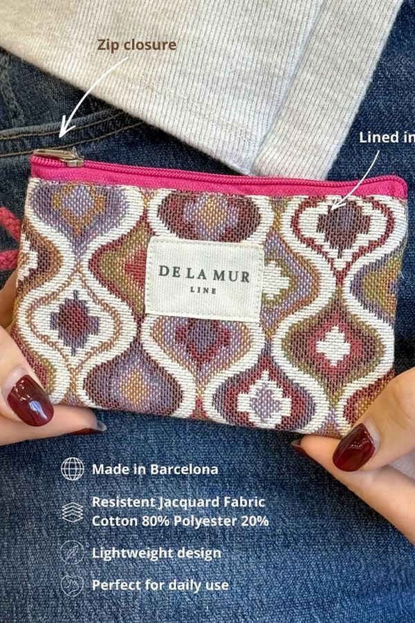 De La Mur Carteira Onda estampado