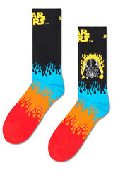 Happy Socks Meias Unissex Star Wars™ Darth Vader preto