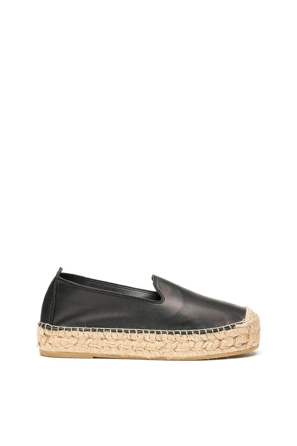 Vidorreta Slippers loafer rasos juta preto