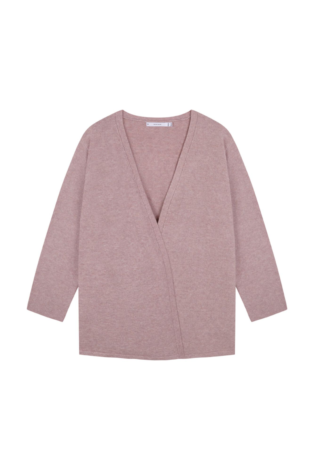 Women'secret Robe curta casaco de malha rosa