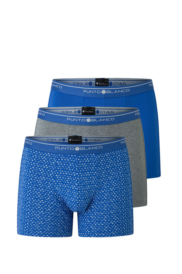 Punto Blanco Pacote com 3 Boxers, Basix branco