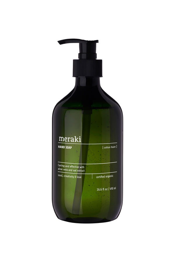 Meraki Cotton Haze Hand Soap  black