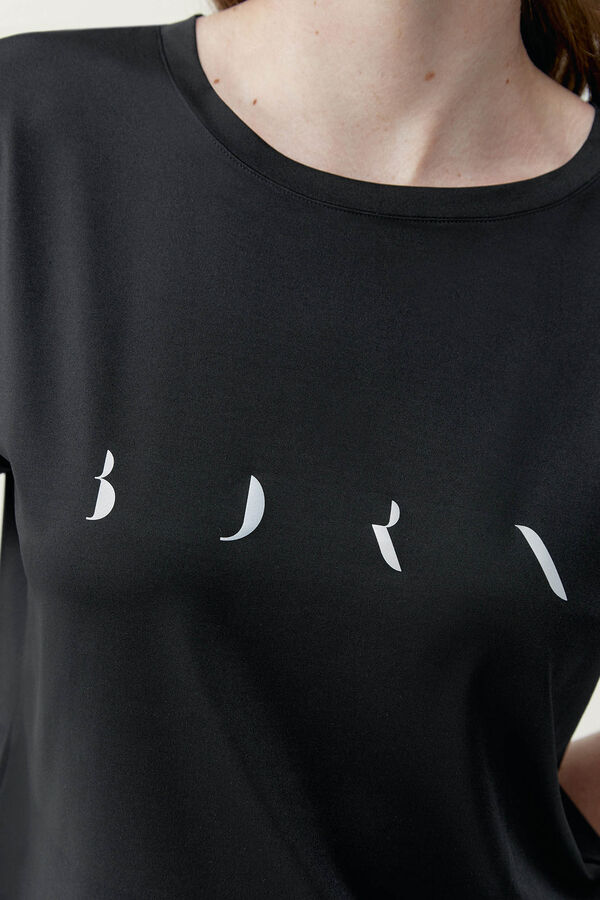 Born Living Yoga Camiseta Azami preto