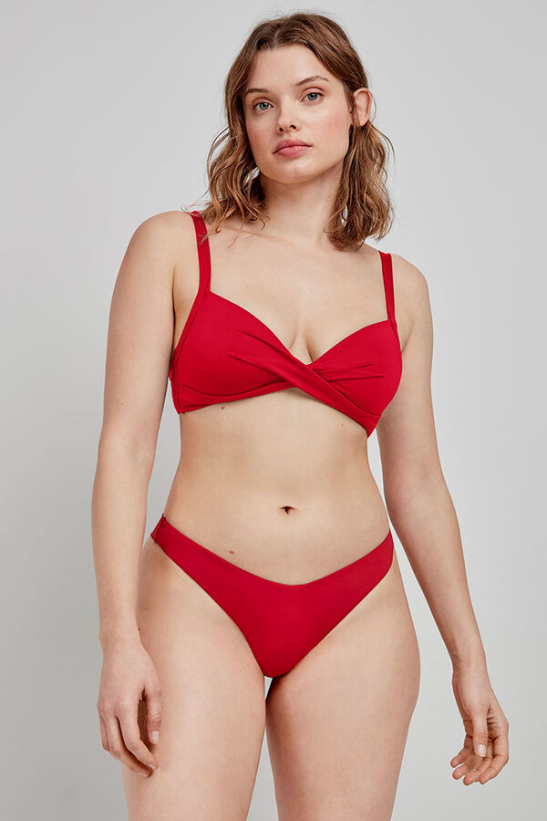Gisela Top bikini capacidad rojo rojo