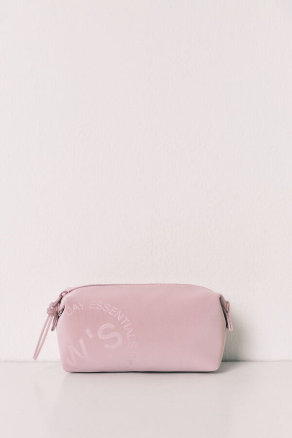 Women'secret Necessaire pequena com fecho-&eacute;clair rosa rosa