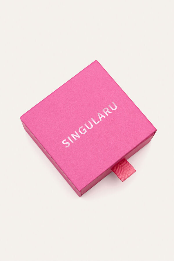 Singularu Estuche Joya Tirador Rosa gris