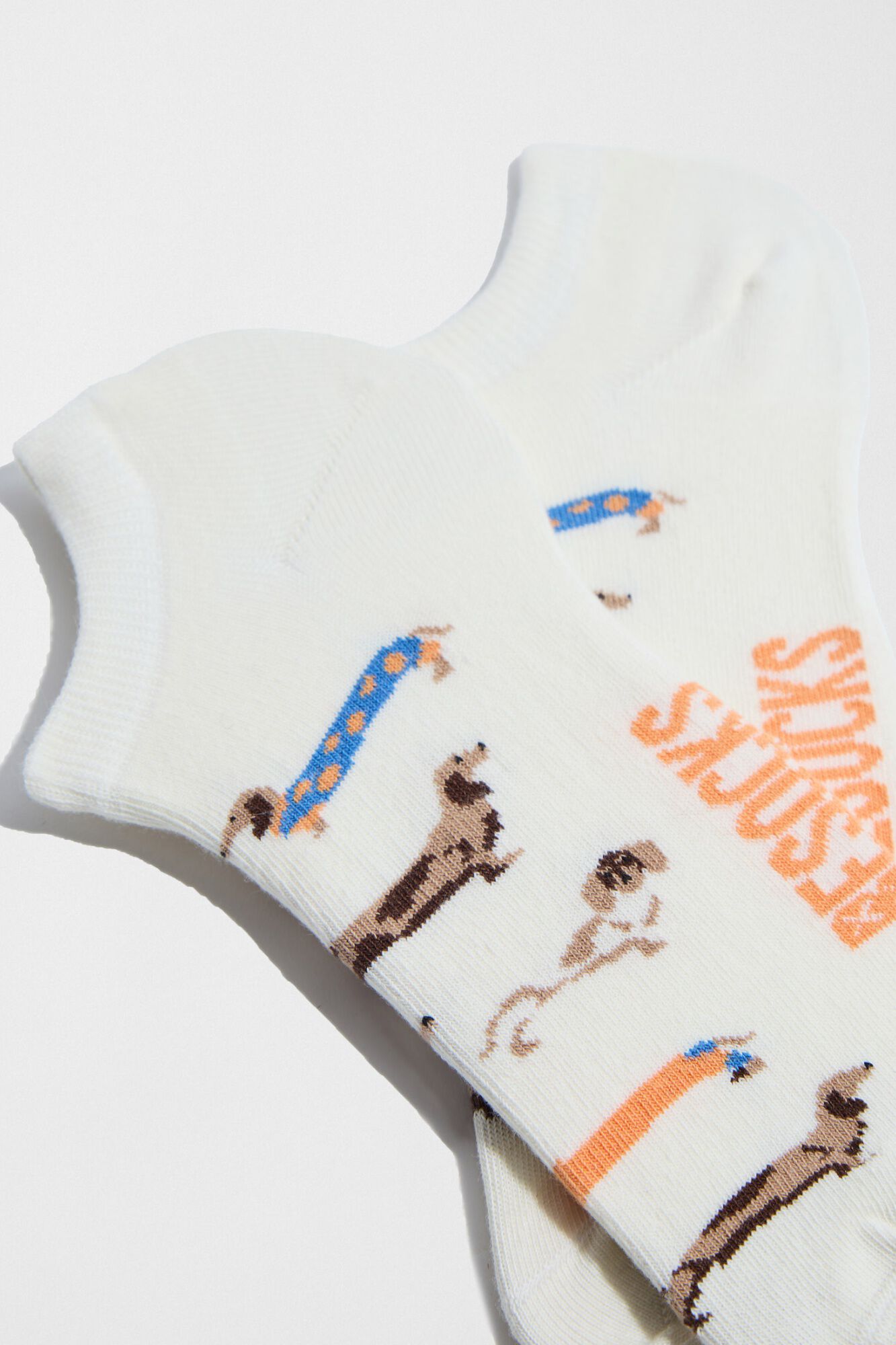 Besocks Calcetines tobilleros perritos algod&oacute;n org&aacute;nico