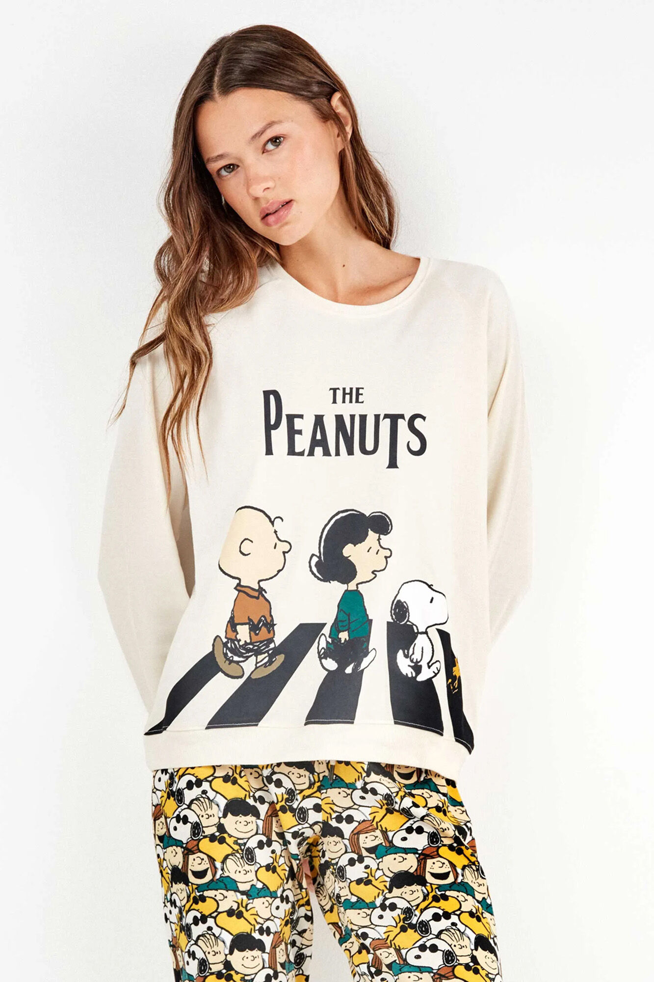 Gisela Conjunto pijama de punto interlock Peanuts