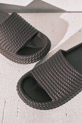 Women'secret Sand&aacute;lias plataforma castanhas cru