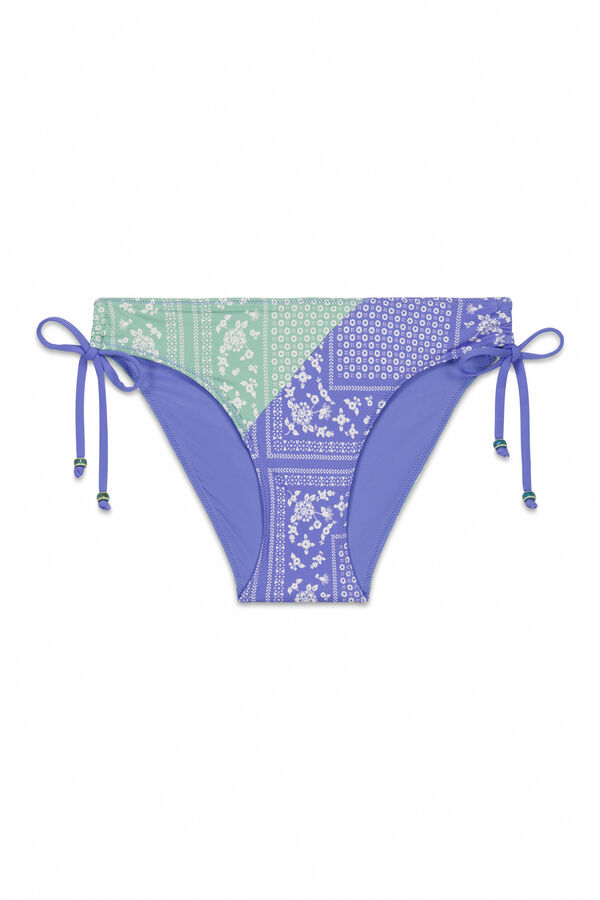 Women'secret Cuecas de biqu&iacute;ni cl&aacute;ssicas estampado  verde