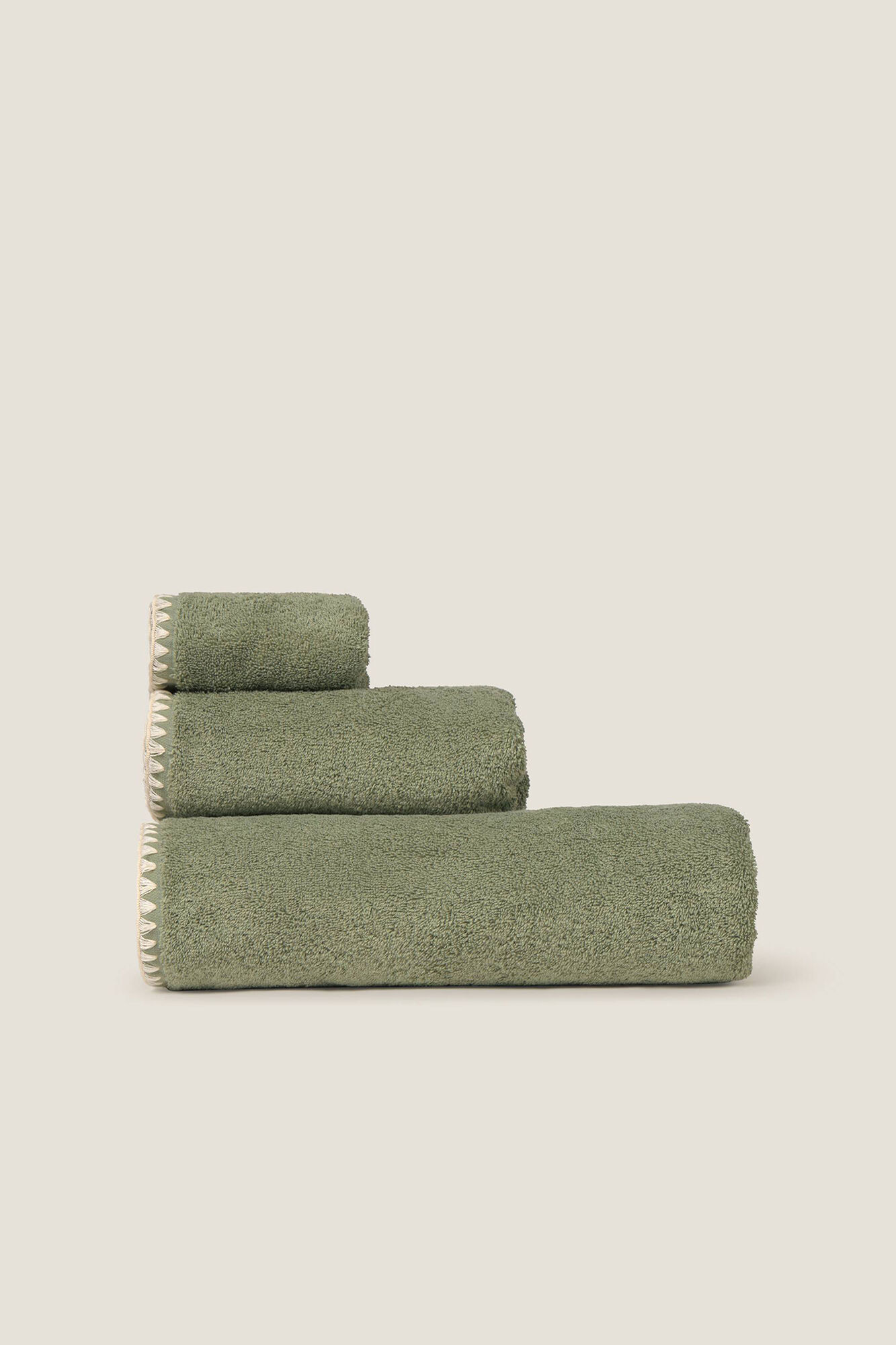 Textura Toalla ba&ntilde;o pespunte decorativo