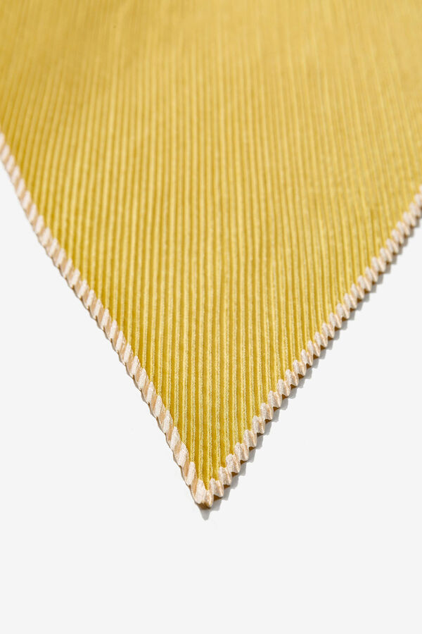 Vilanova Bandana Plisada Semitransparente verde