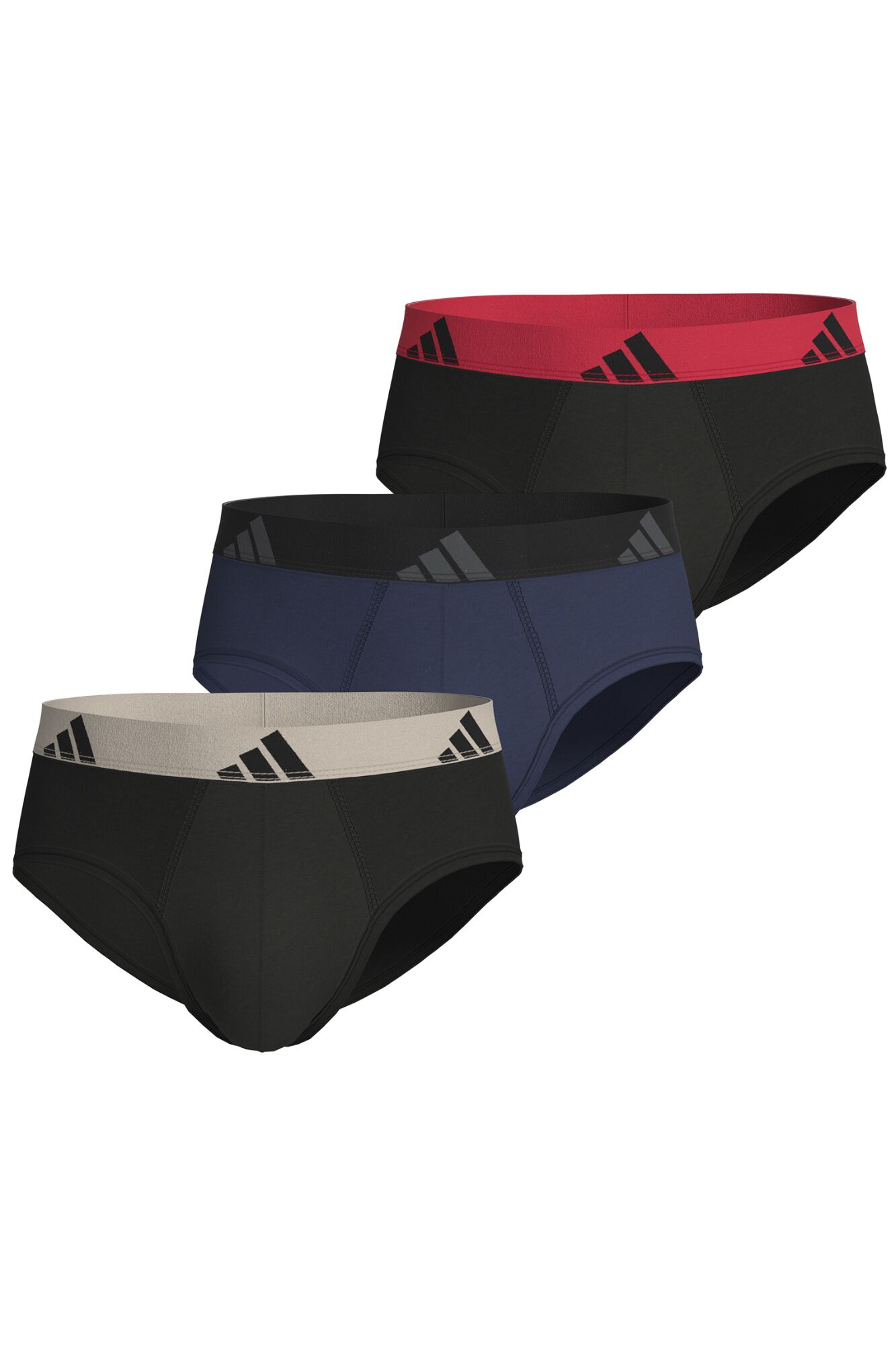 Adidas &Iacute;ntimo Pack de 3 cuecas Slip Adidas