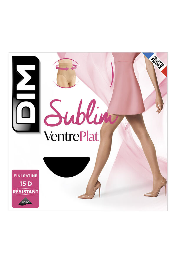 DIM Panty moldeador negro 15 deniers negro