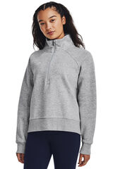 Under Armour Sweatshirt feminino de algodão cinzento
