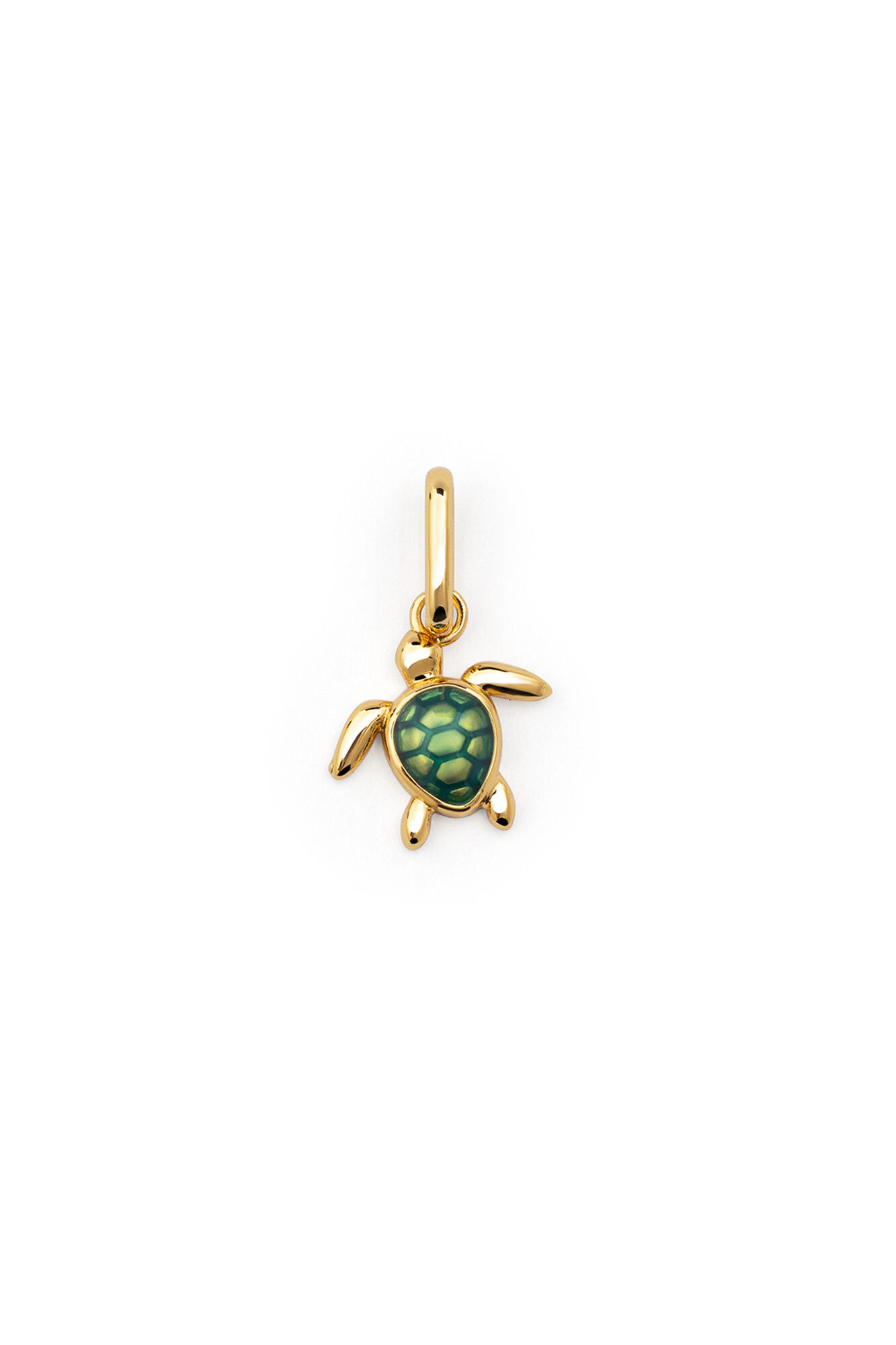 Singularu Charm Tortuga Ba&ntilde;o Oro