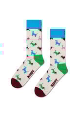 Happy Socks Meia de cachorrinho  branco