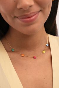Singularu Collar Conchas Enamel Ba&ntilde;o Oro