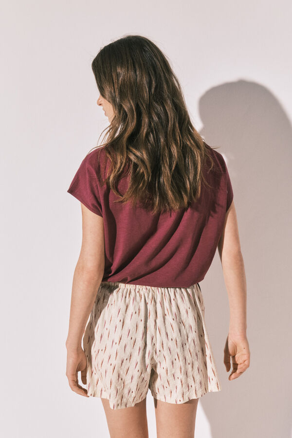 Women'secret Cal&ccedil;&otilde;es estampados bege