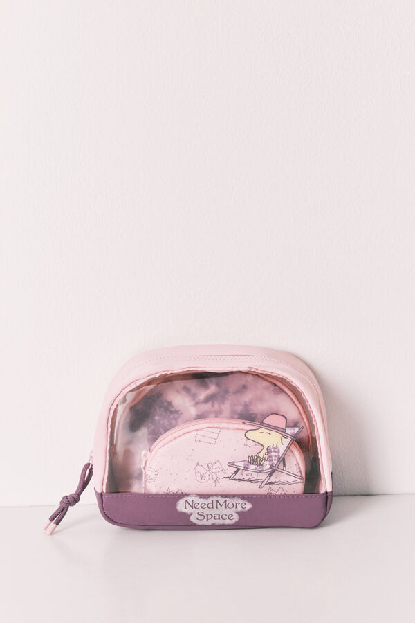 Women'secret Pack de 3 n&eacute;cessaires Snoopy estampado