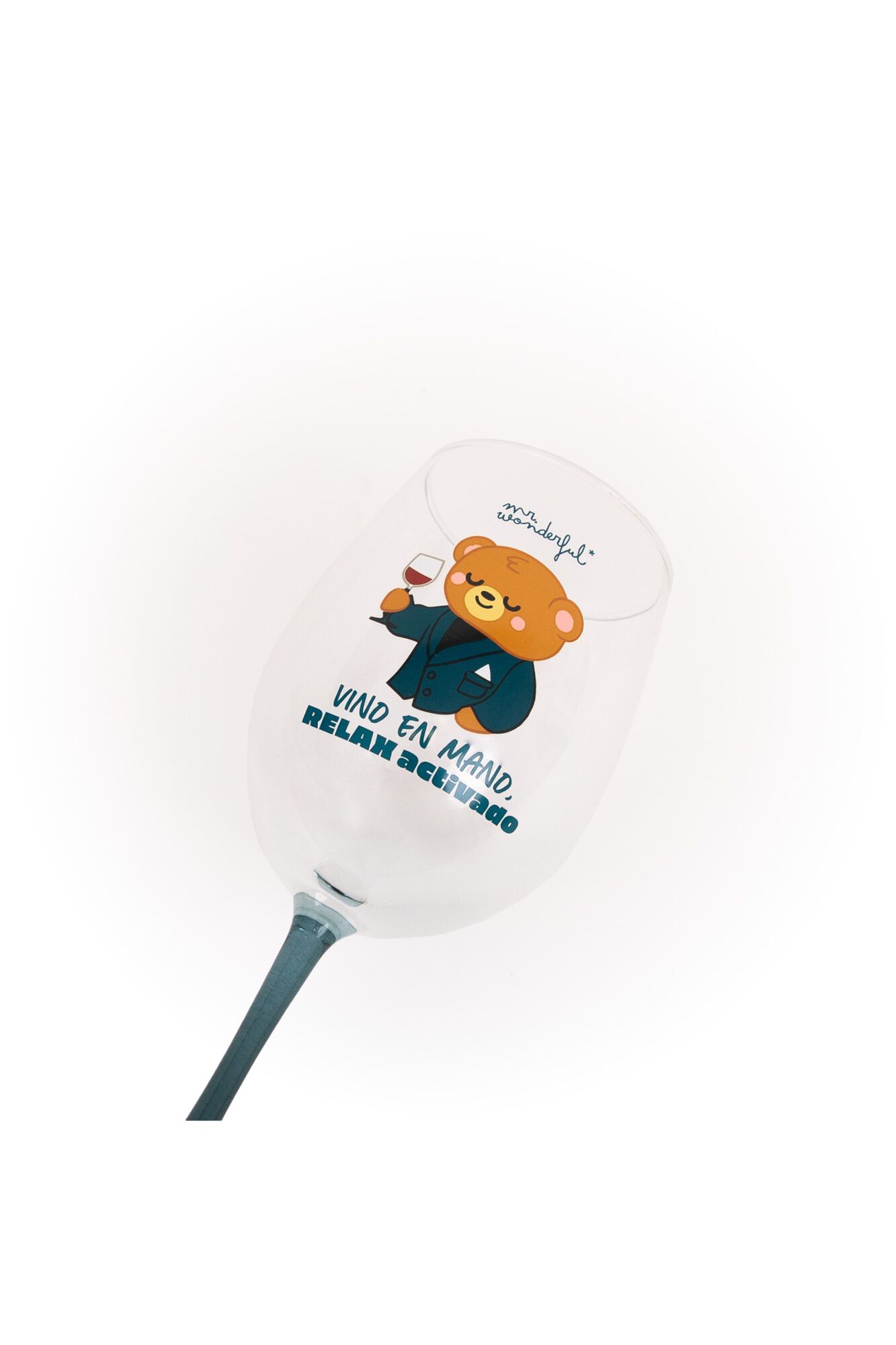 Mr. Wonderful Copo de vinho - Vinho na m&atilde;o, relax ativado