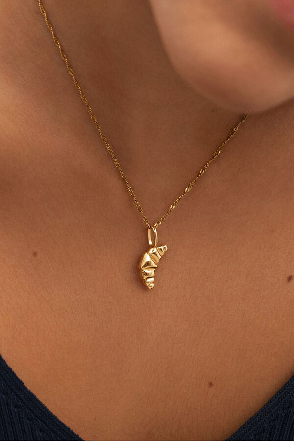 Singularu Charm Croissant Ba&ntilde;o Oro amarillo