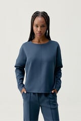 Born Living Yoga Sweatshirt Iniya Dark Granulado cinzento