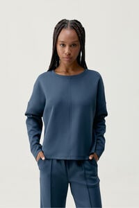 Born Living Yoga Sweatshirt Iniya Dark Granulado