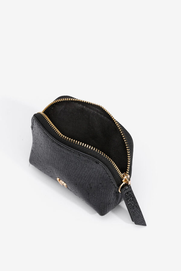 Vilanova Bolso Efecto Charol negro