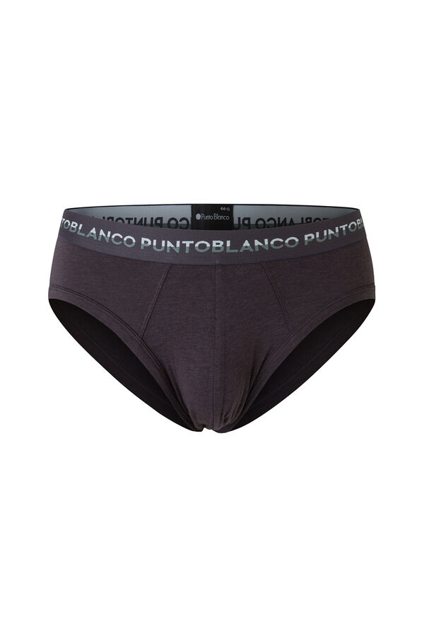 Punto Blanco Pacote de 2 cuecas de bambu e algod&atilde;o, Treetop estampado