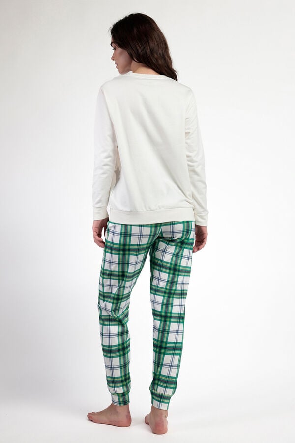 Admas Pijama Ski Mouse A bege