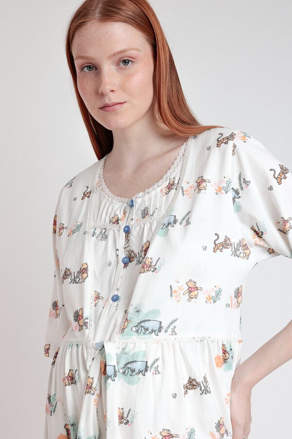 Admas Robe midi maternity Winnie the Pooh cinzento
