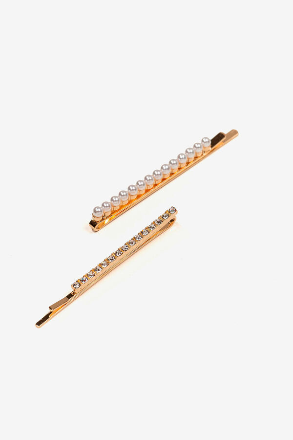 Vilanova Pack de dos horquillas amarillo