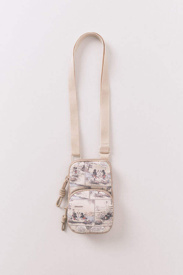 Women'secret Capa de celular de nylon do Mickey Mouse vison