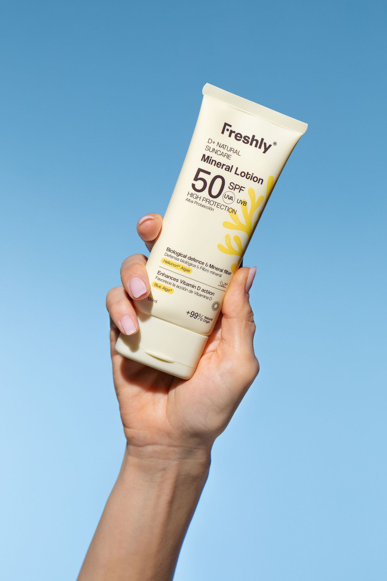 Freshly Cosmetics Crema solar corporal SPF 50