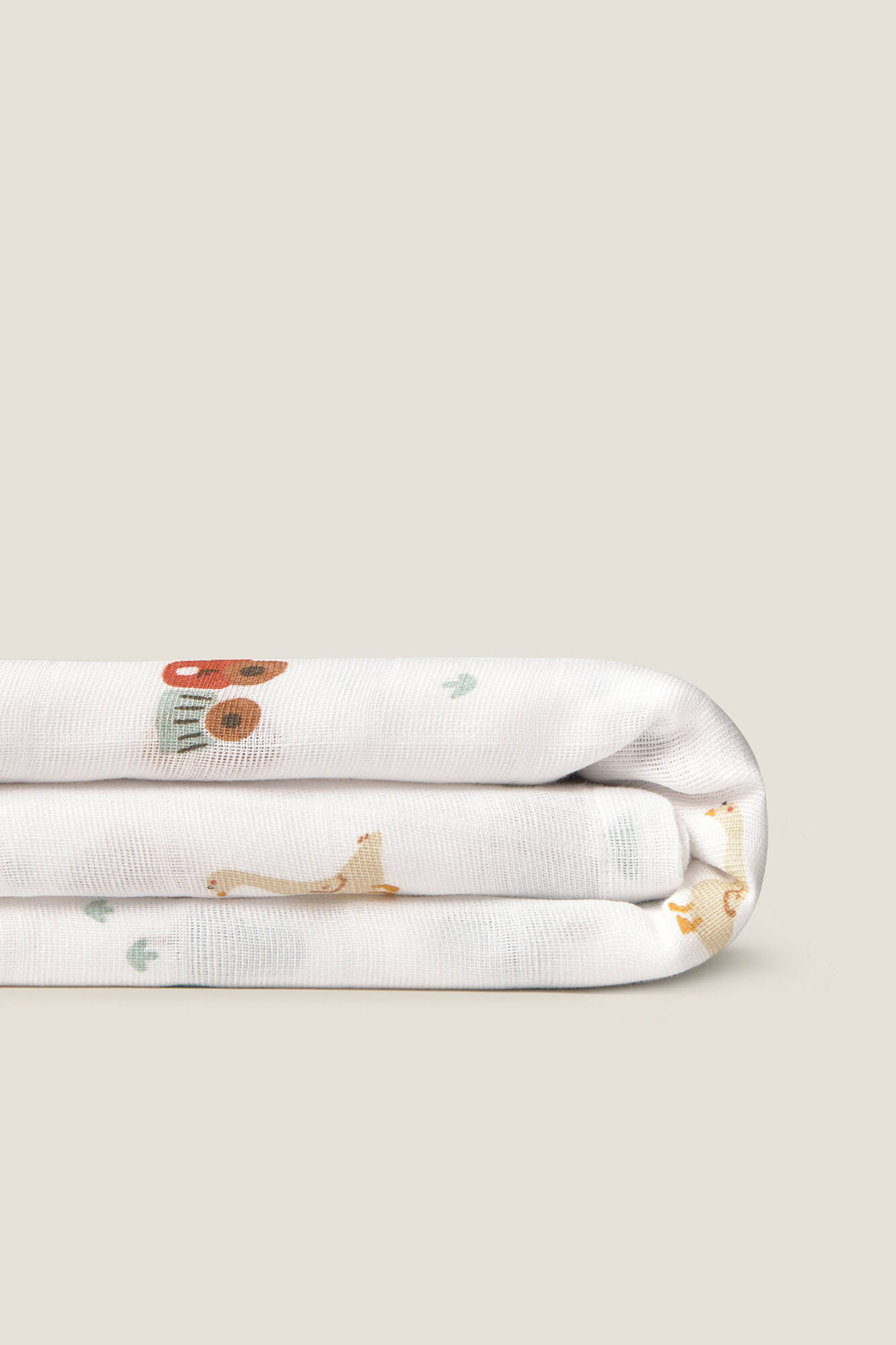 Textura Muselina gasa algod&oacute;n casitas