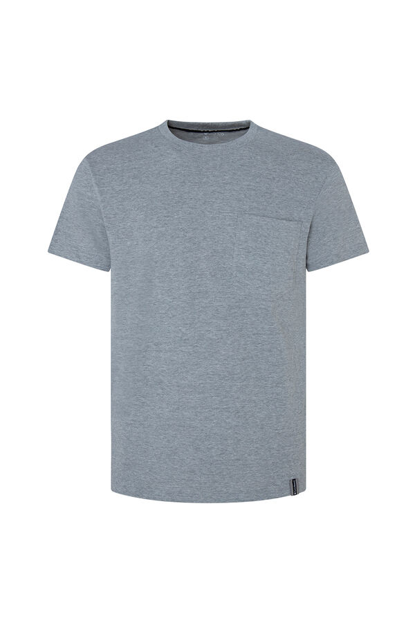 Punto Blanco T-shirt de manga curta de homem cinzento