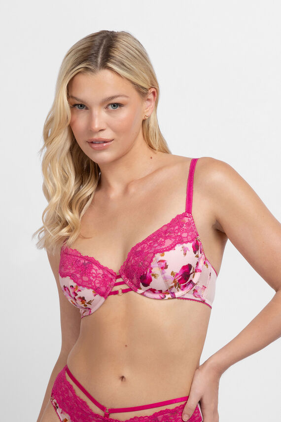 Sujetador relleno floral Darla
