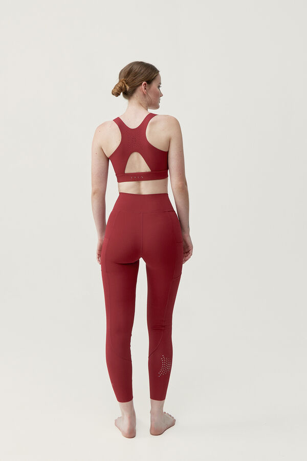 Womensecret Denise Currant Leggings red