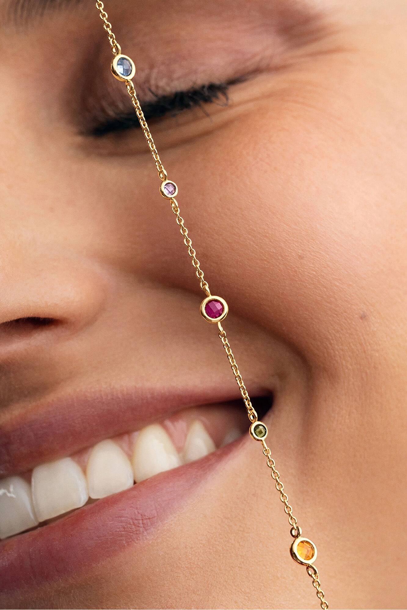 Singularu Pulsera New Orbit Multicolor Ba&ntilde;o Oro