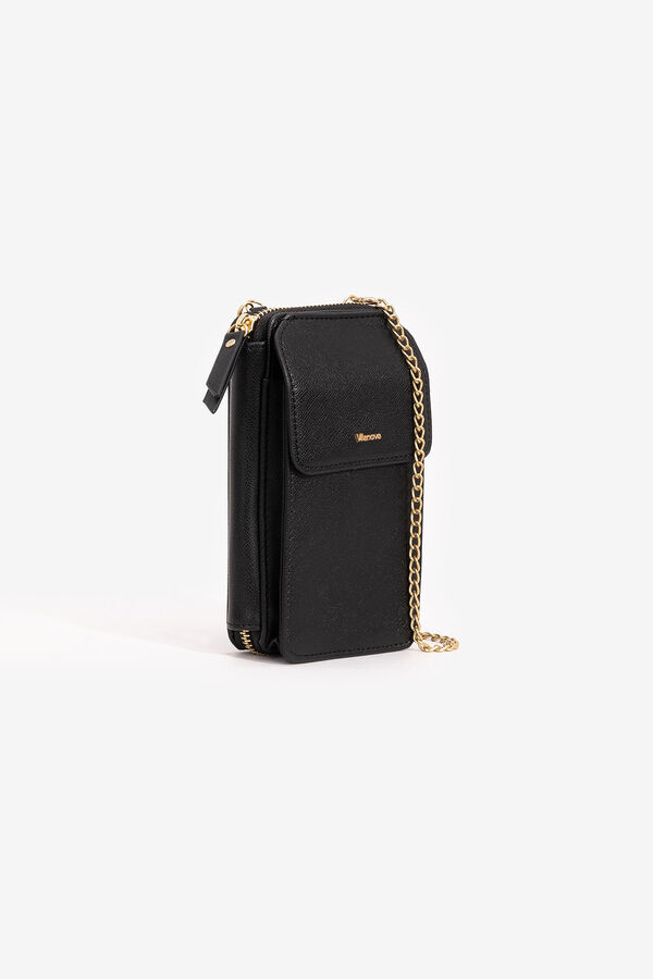 Womensecret Phone bag with chain strap noir