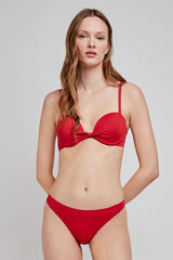 Gisela Tanga bikini rojo rojo