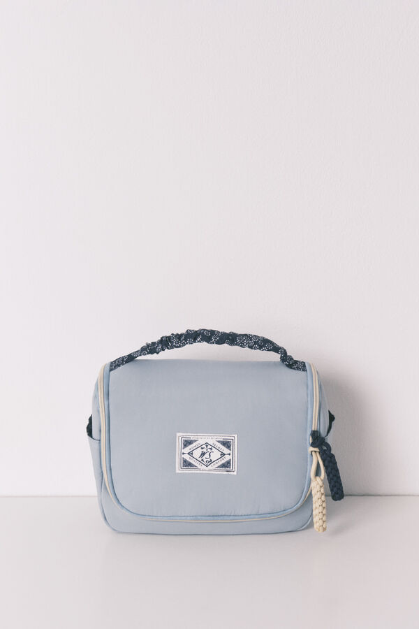 Women'secret N&eacute;cessaire grande com flores azul vivo azul