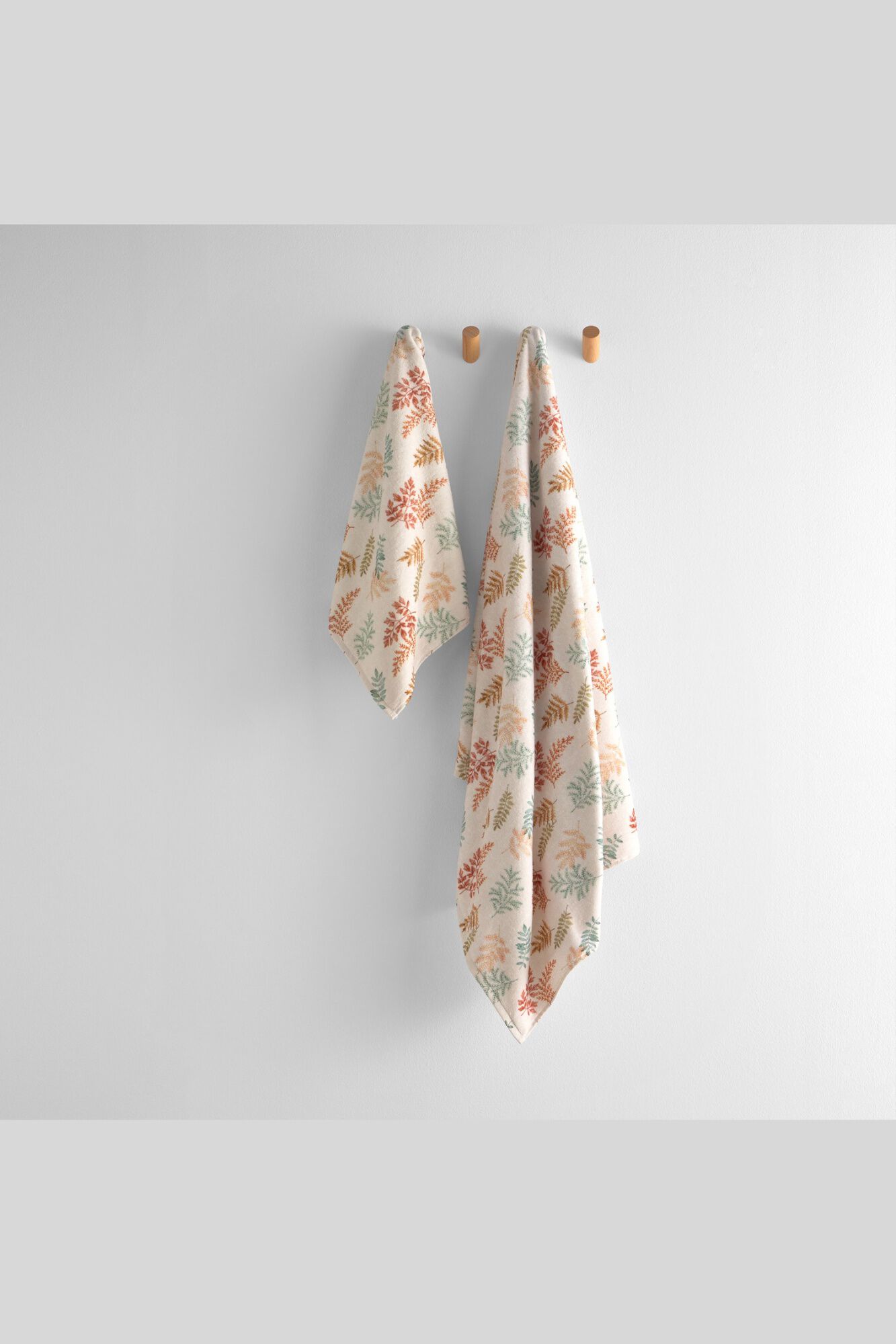Textura Toalha turca estampado floral