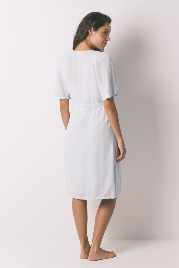 Women'secret Manga robe "maternity " com mangas curtas e viscose verde verde