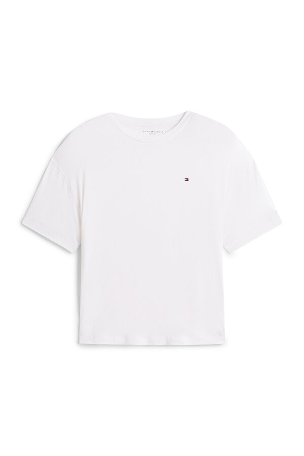 Tommy Hilfiger Conjunto de pijama curto estampado azul