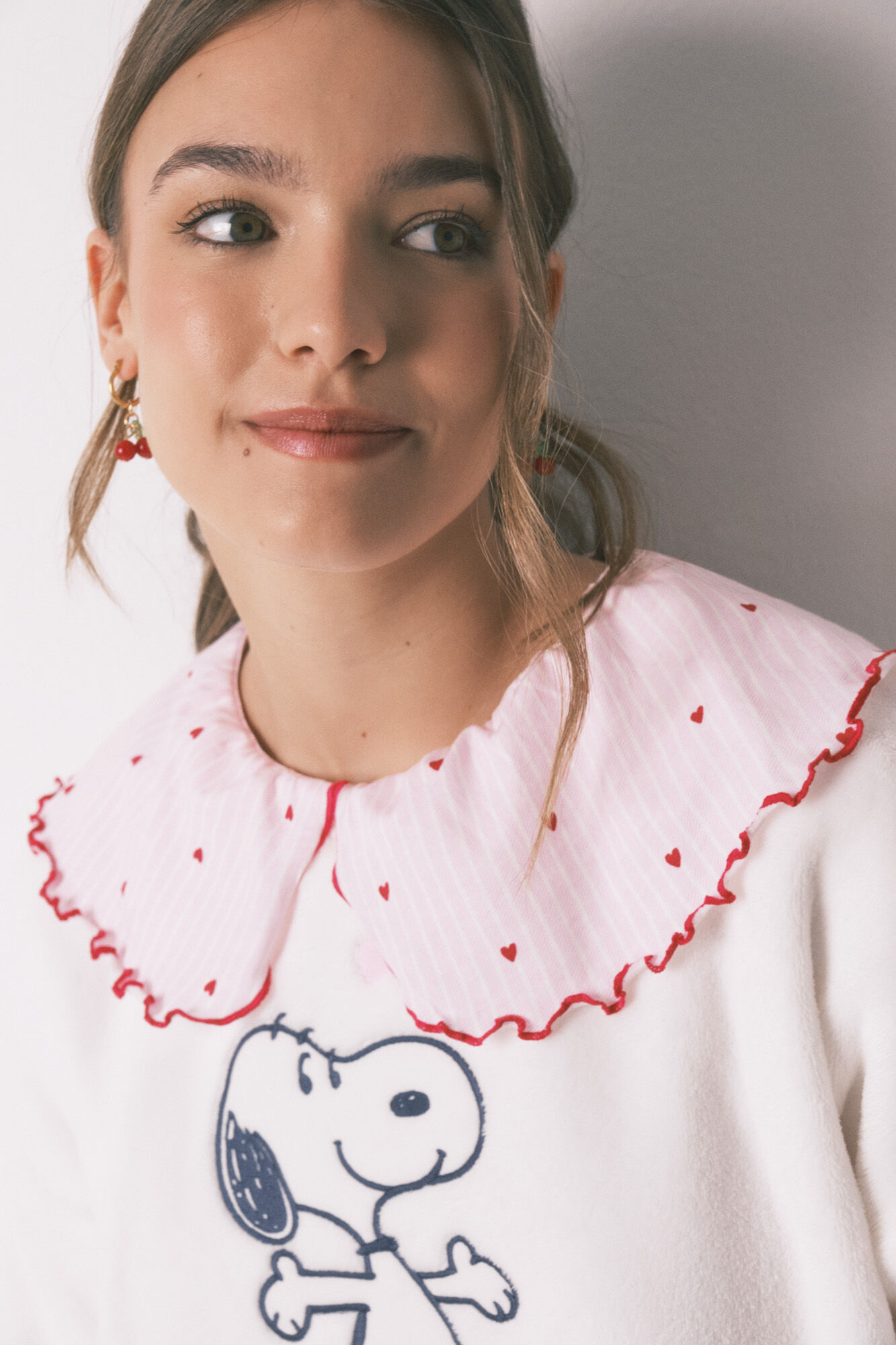 Women'secret Pijama comprido em polar Snoopy