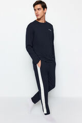 Trendyol Comfortable Knitted Pyjama Set azul